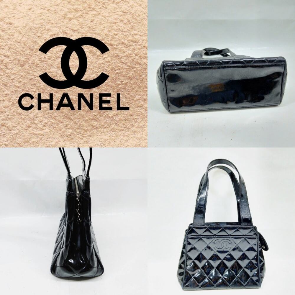 💎✨BEAUTIFUL✨💎Authentic Chanel Handbag Black Patent Leather